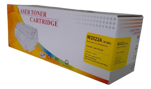 Toner Alternativo Con Chip Hp 414a, W2022 Amarillo