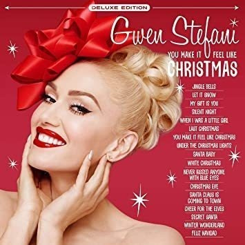 Stefani Gwen You Make It Feel Like Christmas White Vinyl Lp