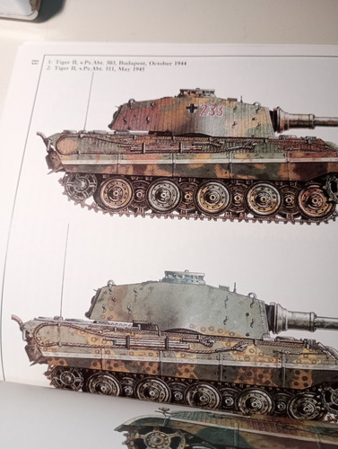 Kingtiger Heavy Tank 1942-1945en Inglés Yf Fotos. (Usado)