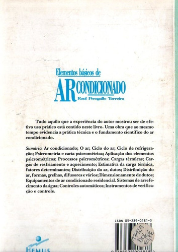 Elementos Básicos De Ar Condicionado (en Portugues)