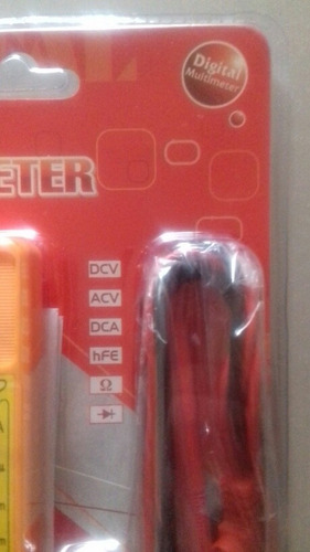 Tester Multimetro Digital Con Su Bateria Nuevos