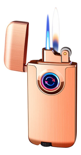 Encendedor De Gas L Cool Lighters, Inflable Blue Flame, 08 G