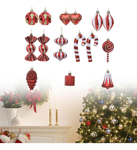 16x Bolas De Natal Bolas Decorativas De Natal Borgonha