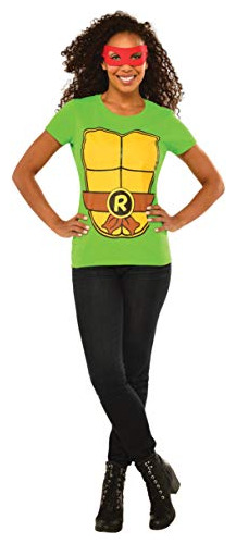 Hombre En Traje De Tortugas Ninja Raphael Top Rubie Con La M