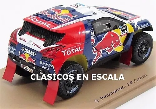 Peugeot 2008 Dkr Dakar 2015 #302 Peterhansel - P Spark 1/43 Peugeot 2008 Dkr Dakar 2015 #302 Peterhansel - P Spark 1/43
