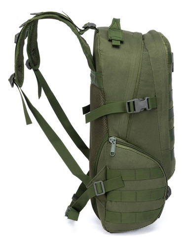 Mochila Tática Militar Reforçada Impermeável Exercito Viagem Cor Verde-musgo
