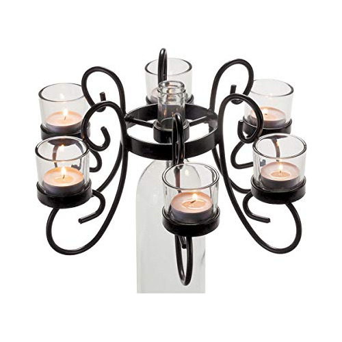 Candelabro Reserva Afterglow, Hermoso Portavelas De Bot...