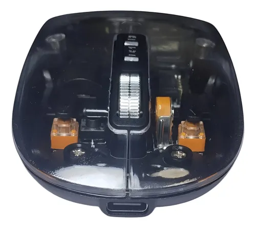 Mouse Inalámbrico Transparente Conector Usb / Bluetooth