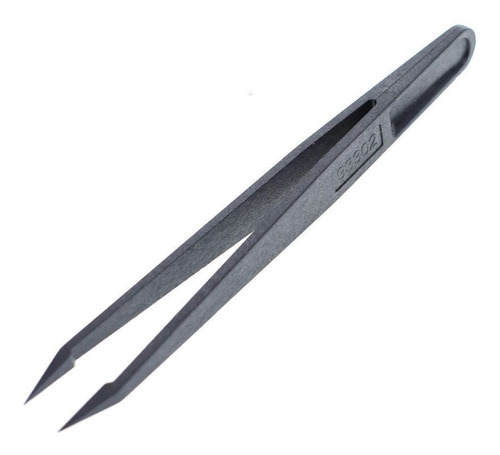 Pinzas Antiestatica Tweezers Esd Plasticas Fibra De Carbono