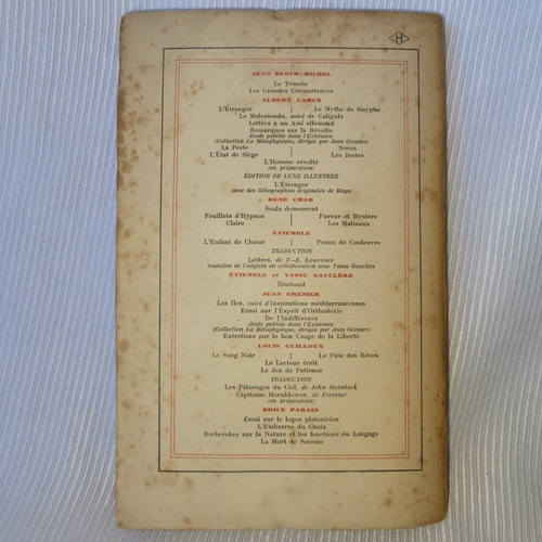 Les Justes Albert Camus Gallimard Nrf En Frances