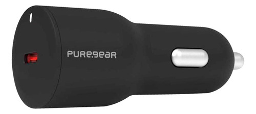 Cargador Pure Gear Usb-c Negro 35w Carga Rápida Car