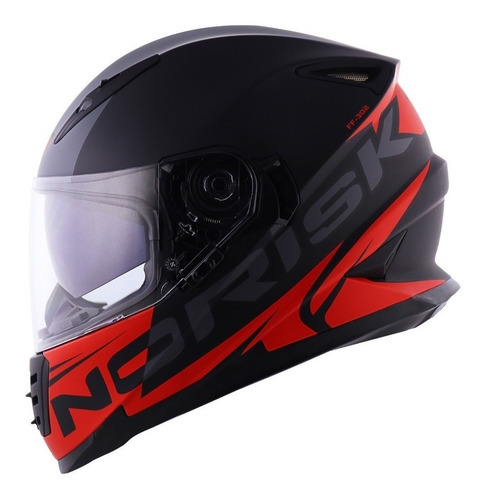 Imagem 2 de 7 de Capacete Moto Norisk Ff302 Manty Fosco Lançamento