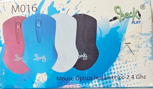 Beck Play Mouse Optico Inalambrico 2.4 M016