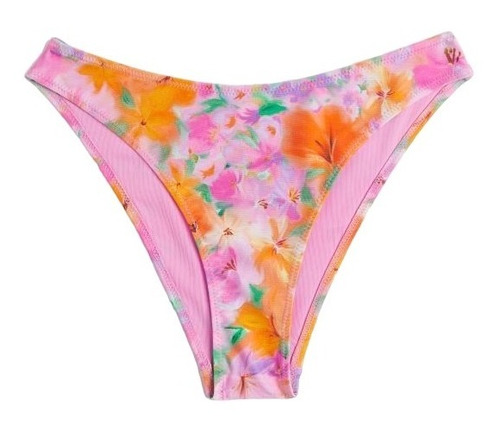 Braga De Bikini Marca H & M Light Pink/floral (solo Tanga)