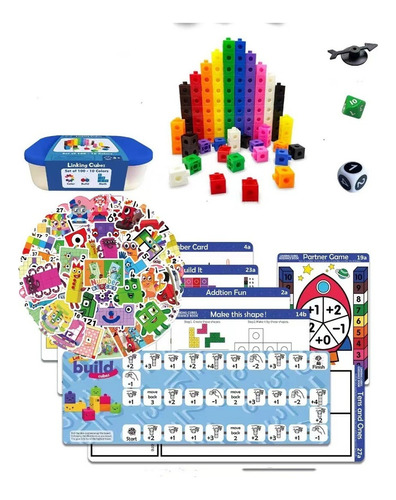 Numberblocks Juego Didáctico De Matemáticas Actividad Cubos