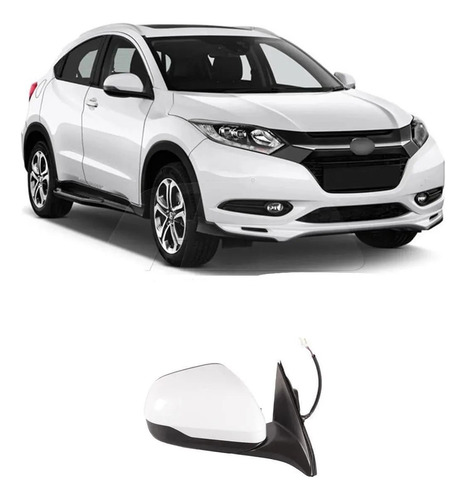 Retrovisor Hrv 16/22 Elétrico Direito C/pisca