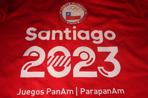 Polera Team Chile Panamericanos Santiago 2023