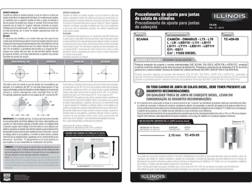 Juego Descarbo Illinois Para Lbt111 11.0 D11 ( )