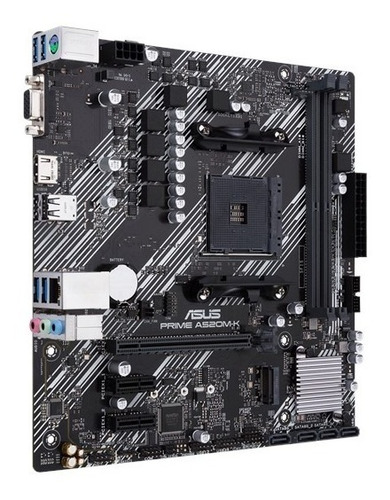 Tarjeta Madre Asus Prime A520m-k Amd Am4 Ddr4 M.2 Hdmi