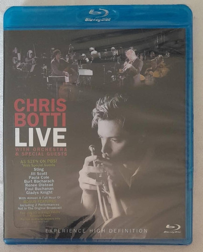 Chris Botti. Live. Blue Ray Org Nuevo. Qqf. Ag.