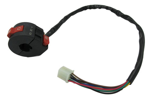 3 Function Left Handlebar Switch 6 Pcs