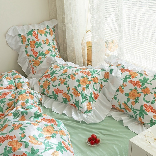 Juego Sabanas Ropa De Cama+funda De Plumon 2 Plazas Hsjjhb10