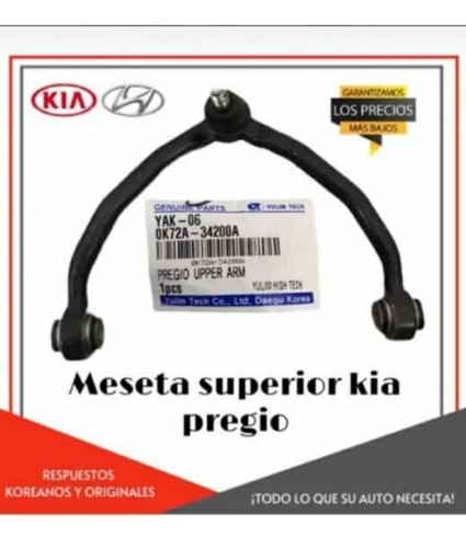 Meseta Superior Kia Pregio