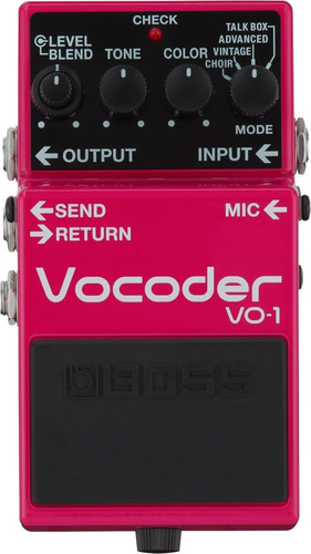 Pedal Efectos Boss Vo-1 Vocoder