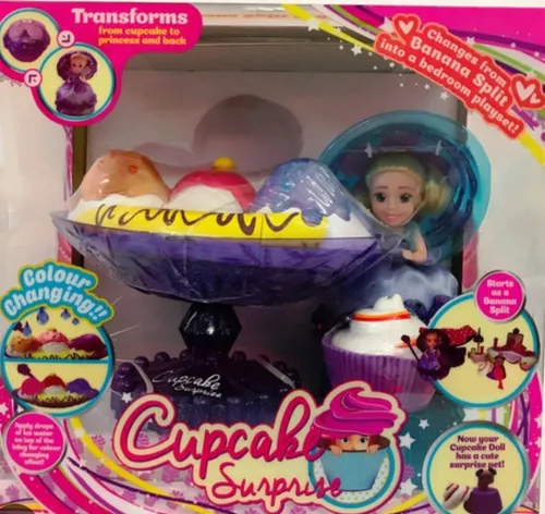 Cupcake surprise banana split cheap