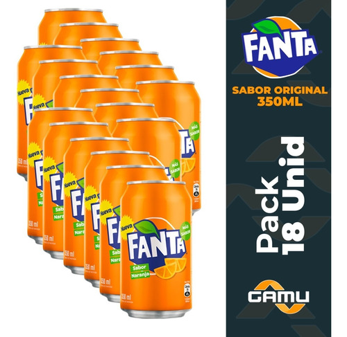 Fanta - Pack 18 Unidades