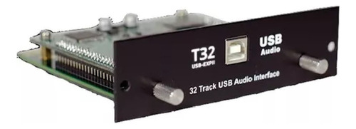 Placa T32 Usb Mkii Solo Mac/ios Para Audiolab Live 16 Xl