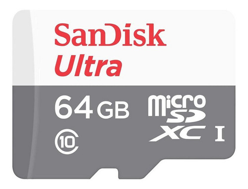 Cartão De Memória Sandisk Ultra 100mb/s 64gb P/câmeras Wi-fi