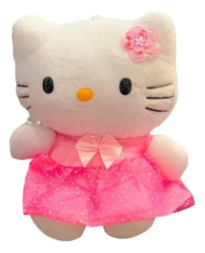 Peluche Hello Kitty Rosa Y Blanco