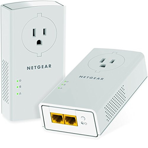 Netgear Powerline Adapter 2000 Mbps (2) Gigabit Ethernet
