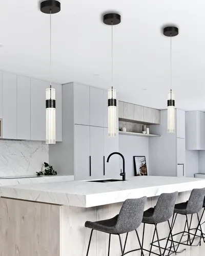 Luces Colgantes Para Isla De Cocina, Casa De Campo,