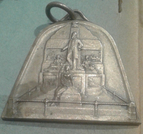 Medalla  Adolfo Alsina 1916 16,4 Gr 40 Mm