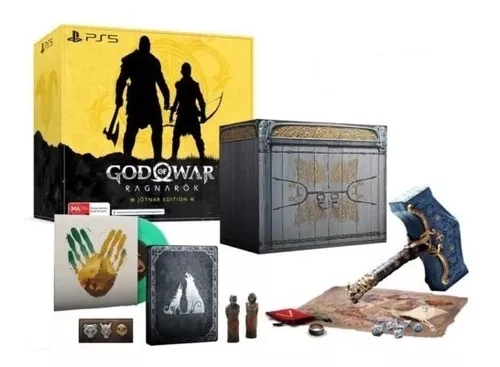 God of War Ragnarök - Edição Jötnar - Code in a Box - PS4/PS5 - Compra  jogos online na