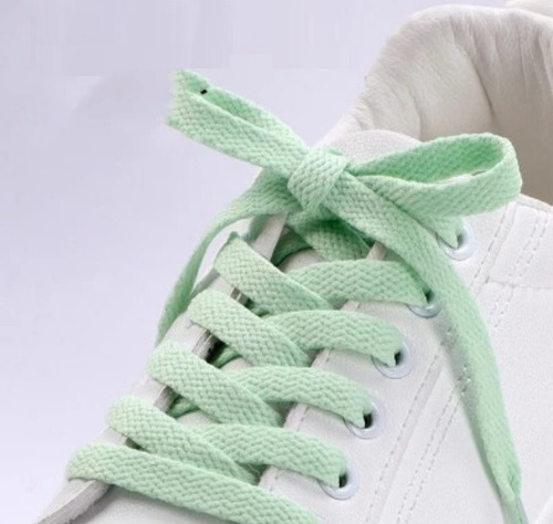 Imagen 6 de 6 de Cordon Para Zapatilla,colores,8mm Ancho, 120, Y 140cm Largo