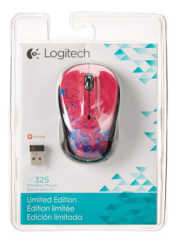 Logitech 910-004166 - Mouse Inalámbrico Con Esponja M325