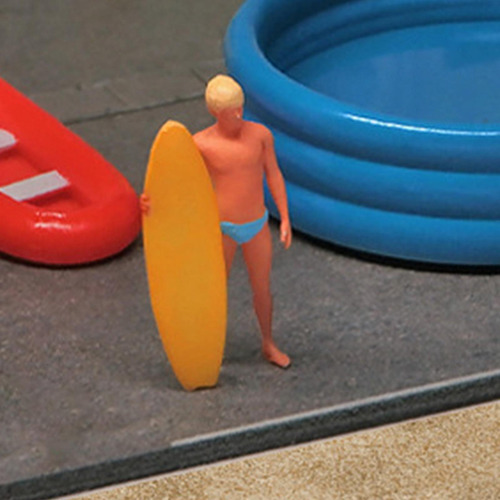 Figuras En Miniatura A Escala 1/64, Personas Niños