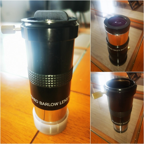 Barlow 3x 1.25 Acromatico Multi Coated Telescopio Astronomía