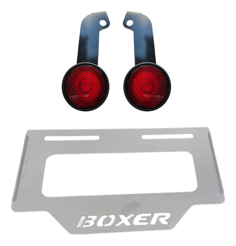 Portaplaca Boxer Ct 100 / Bm + Robaluces