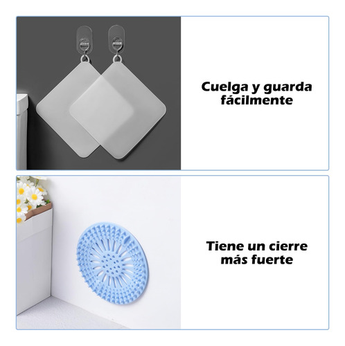 Tapón De Silicona 5 Pieza - 3 Pieza Tapa Coladera Cuadrada