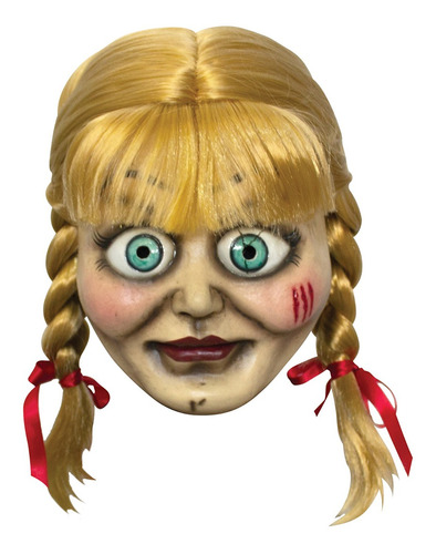 Máscara Terror Annabelle Deluxe Mask Latex Halloween