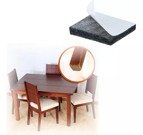 Fieltro Adhesivo muebles, mesas y sillas.