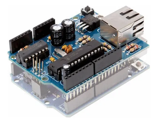 Escudo Ethernet Hq Para Arduino Kit De Conexión De Red