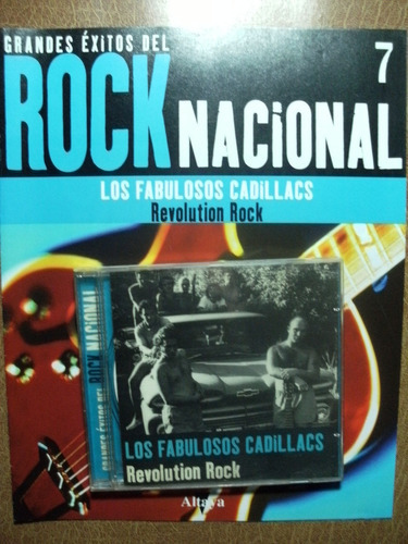 Grandes Exitos Rock Nac Fabulosos Cadillacs Rev Rock Cd + 