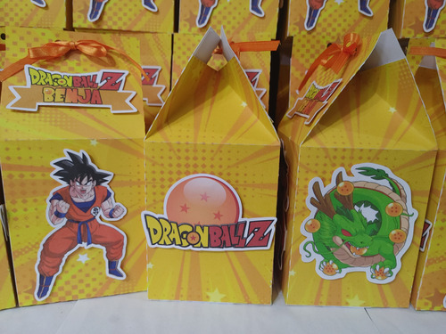 Caja Milkbox 3d Gde Dragon Ball Z/super Souvenir X10