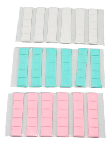 Soporte Adhesivo De Arcilla Para Manicura, Reutilizable Y Ex