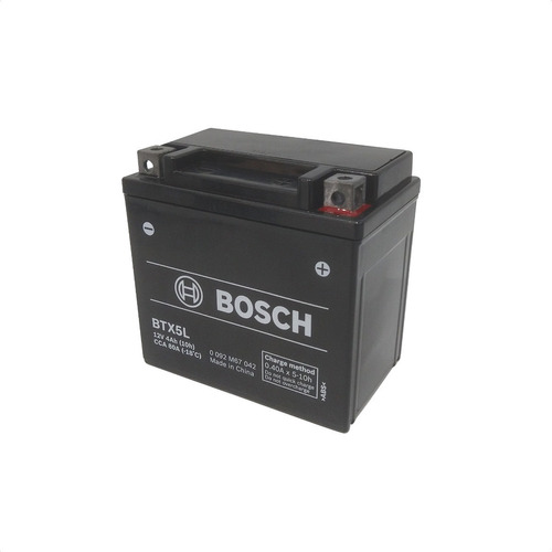 Bateria Gel Bosch Btx5l Ytx5l-b Gel Cg 150 Titan Xr 125 150